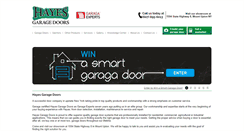 Desktop Screenshot of hayes-doors.com